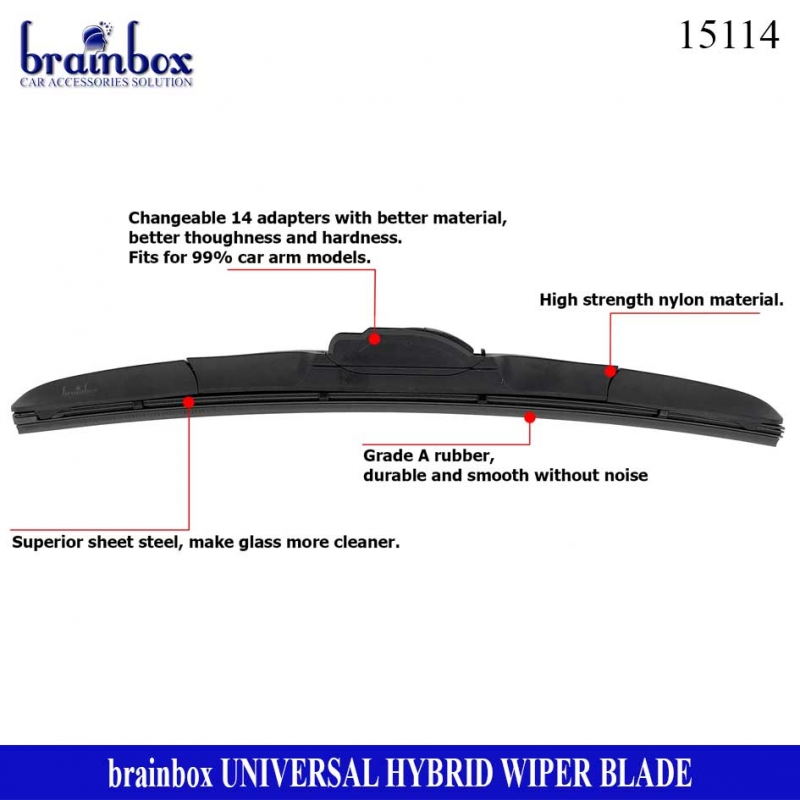 HIGH QUALITY Hybrid Wiper Blade Toyota Sienta Wiper Kaca Mobil Karet ...